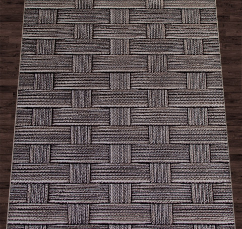 Тут изображение Ковер D721 - BEIGE-BROWN - Прямоугольник - коллекция SIERRA 2.50x3.50