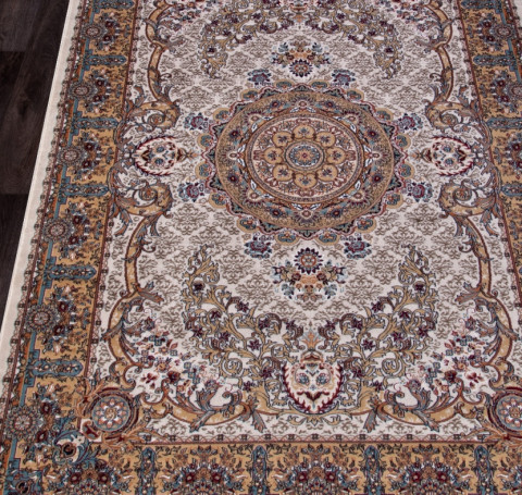 Тут изображение Ковер D728 - CREAM - Прямоугольник - коллекция SHAHREZA 2.40x3.30