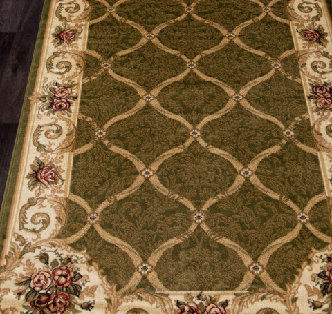 Тут изображение Ковер D468 - GREEN - Прямоугольник - коллекция OLYMPOS 1.50x3.00