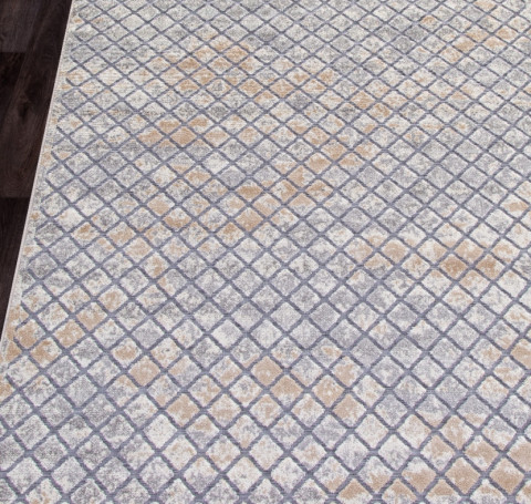 Тут изображение Ковер 0406 - GRAY-BEIGE - Прямоугольник - коллекция SIGMA 0.80x1.50