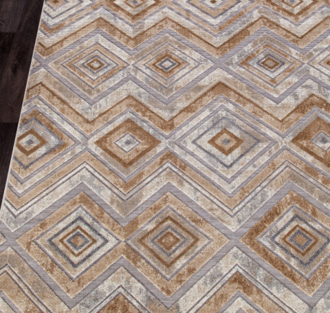 Тут изображение Ковер 6271 - BROWN-BEIGE - Прямоугольник - коллекция SIGMA 1.60x2.30