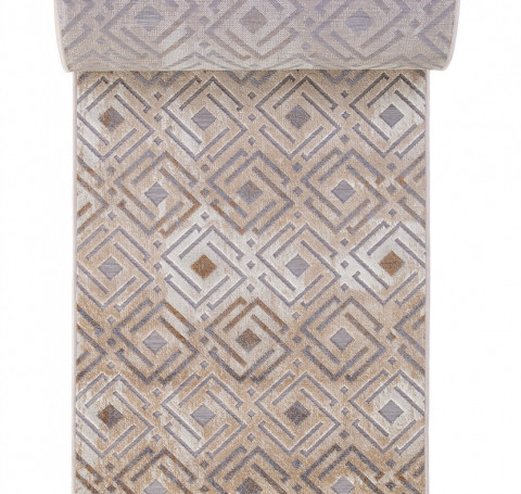 Тут изображение Ковровая дорожка 6266 - BROWN-BEIGE - коллекция SIGMA 1.00x25.00