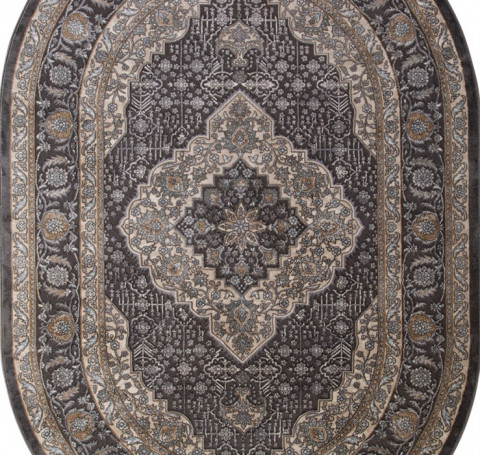 Тут изображение Ковер D736 - BEIGE - Овал - коллекция SERENITY 2.00x4.00