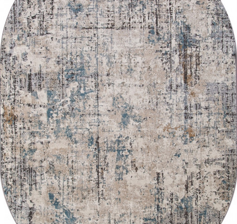 Тут изображение Ковер D739 - CREAM - Овал - коллекция SERENITY 1.60x3.00