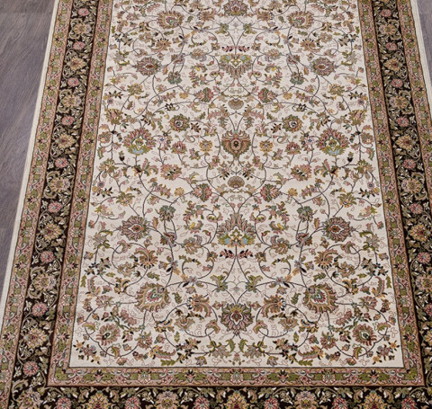 Тут изображение Ковер 5471 - CREAM-BROWN - Прямоугольник - коллекция ARAVIA 2.80x4.70