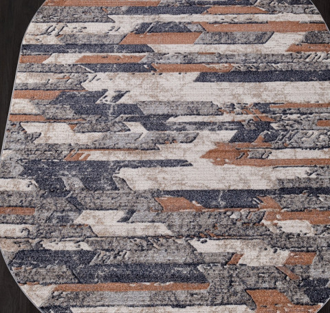 Тут изображение Ковер D749 - BEIGE - Овал - коллекция BOSTON 2.50x3.50