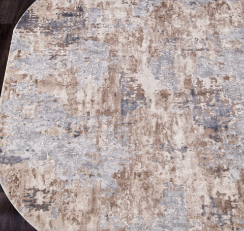 Тут изображение Ковер 15452A - BEIGE / GREY - Овал - коллекция TOKIO 2.00x2.90