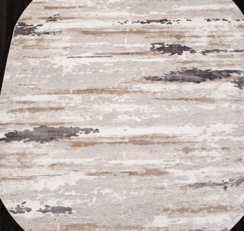Тут изображение Ковер P514B - M.L.BEIGE / L.GRAY - Овал - коллекция STAR