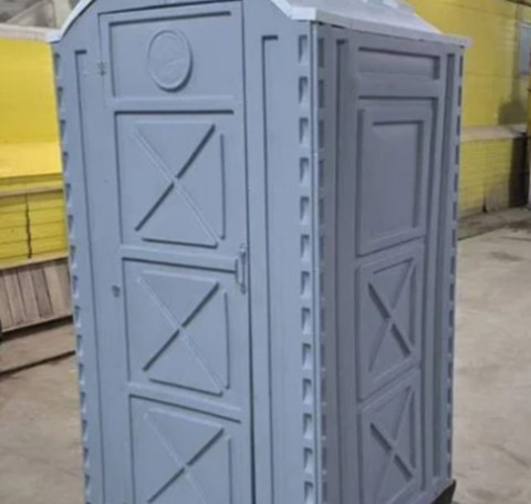 Тут изображение Мобильная Туалетная кабина пластиковая (биотуалет)