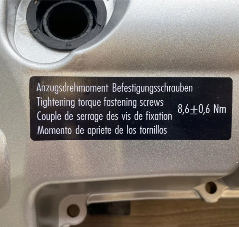 Тут изображение Алюминиевая клапанная крышка BMW N52 11127552281