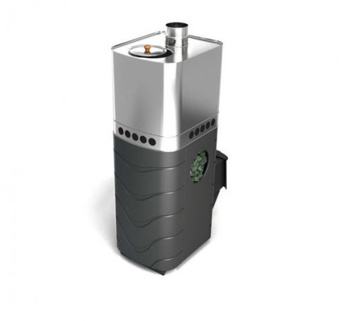 Тут изображение Печь для бани Бирюса 2013 Carbon ДА ЗК антрацит