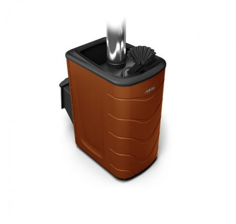 Тут изображение Печь для бани Гейзер 2014 Carbon ДА ЗК терракота