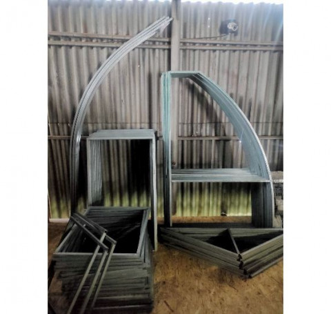 Тут изображение Каркас теплицы Капелька 3х10
