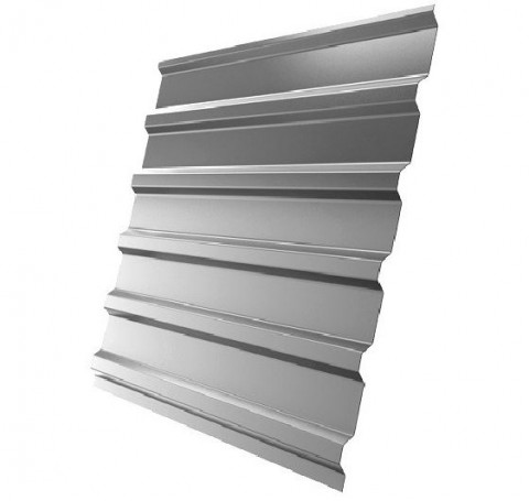 Тут изображение Профнастил С20 Оцинкованный (0,5мм; 1,15)