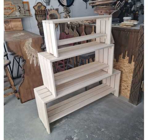 Тут изображение Скамейки деревянные для бани