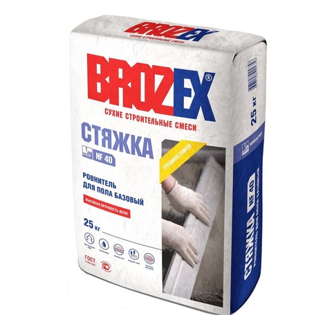 Тут изображение Стяжка М-200 Brozex, 25кг