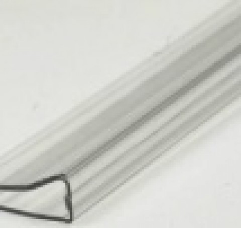 Тут изображение Профиль Sellex торцевой ПТ 04-2100, 4 мм L=2,1 м, прозрачный