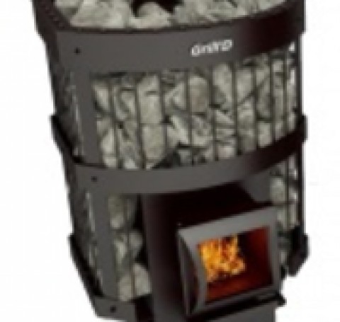 Тут изображение Печь для бани Grill'D Leo 240 Short grey