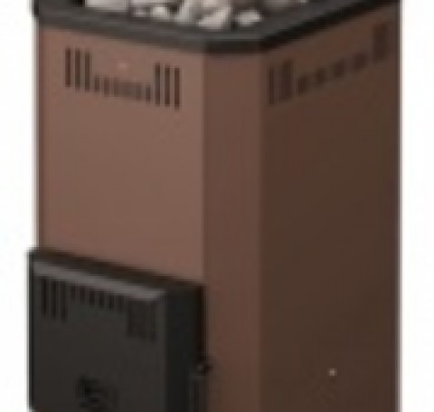 Тут изображение Печь для бани Теплодар Тайгинка-10 ТУ, шоколад