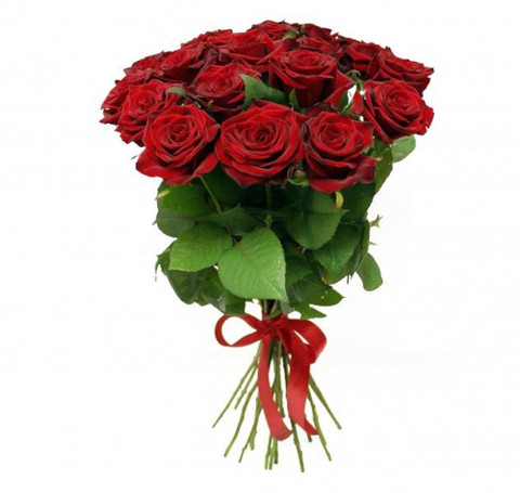 Тут изображение Роза Урал красная 50 см.