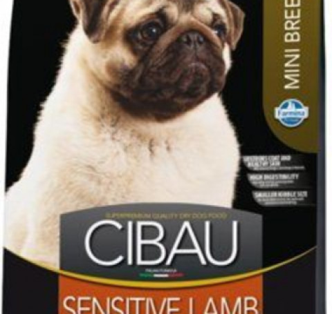 Тут изображение Cibau Sensitive Lamb Mini, 800 гр