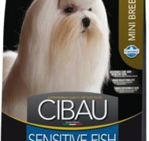 Тут изображение Cibau Sensitive Fish Mini, 2,5 кг