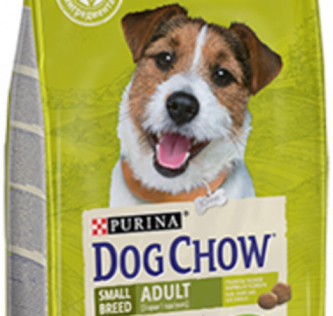 Тут изображение Dog Chow® Adult Small Breed для взрослых собак мелких пород, с курицей, 800 гр